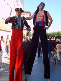Stelzenl&auml;ufer Piraten