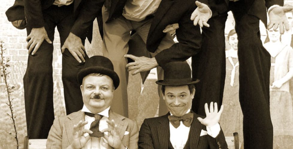 20er Jahre Dick und Doof