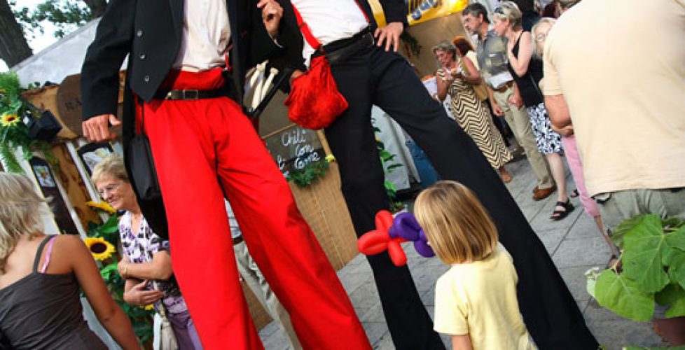 Auf einem Familienfest