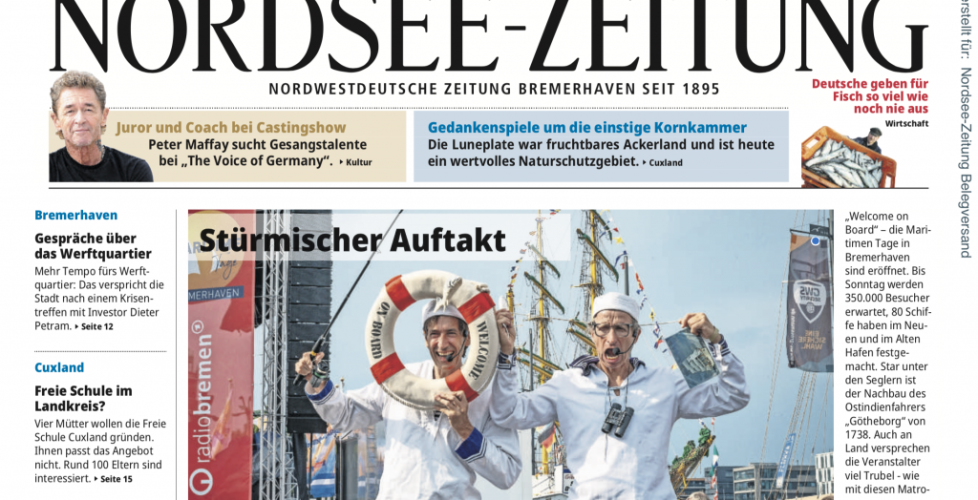 Stelzenmatrosen Presse